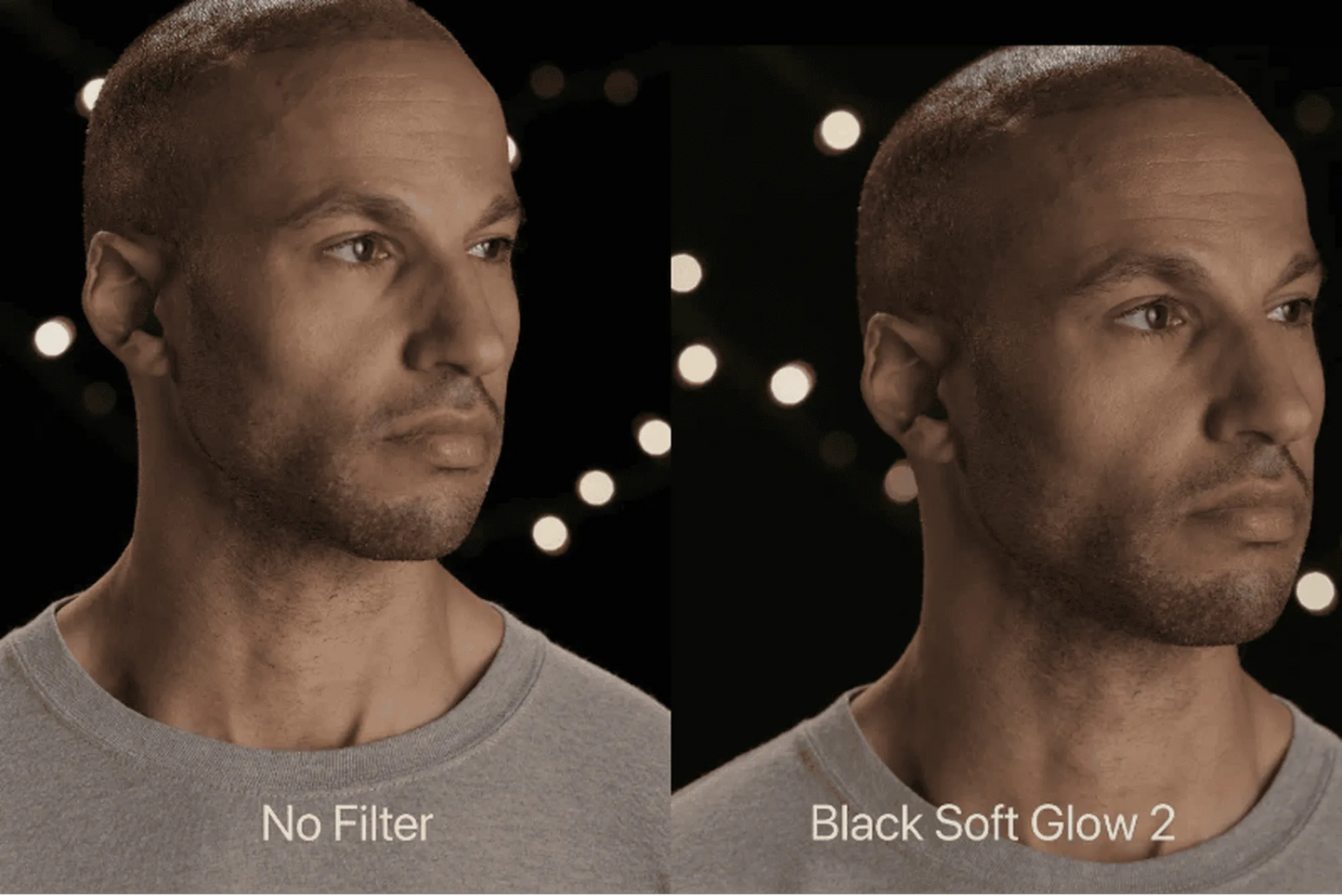 Black Soft Glow Screw-In Camera Filter