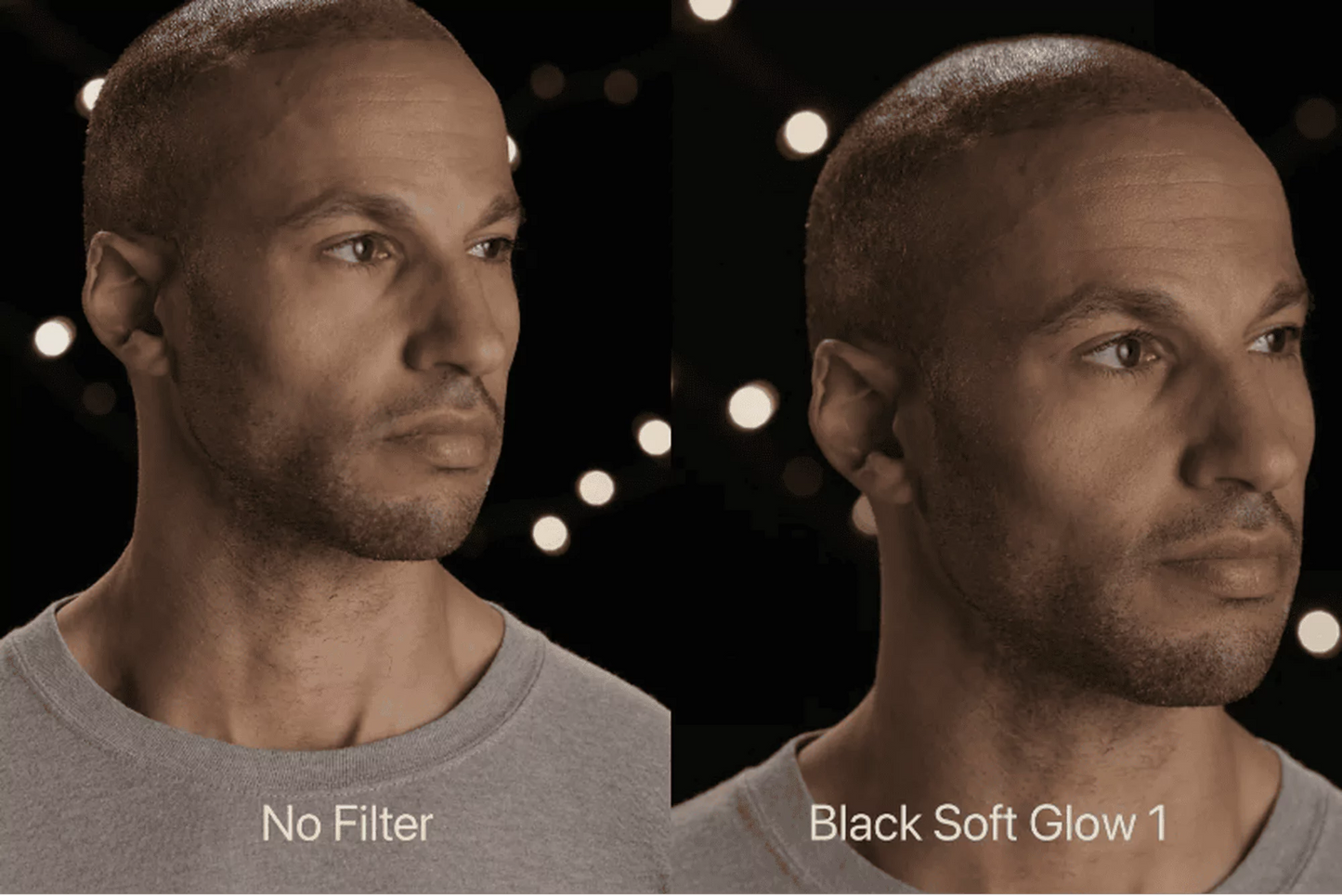 Black Soft Glow Screw-In Camera Filter