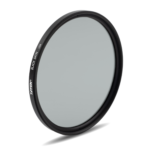 Black satin screw in filter