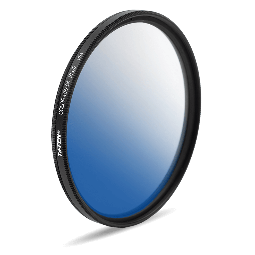 Color Graduated Blue Filter