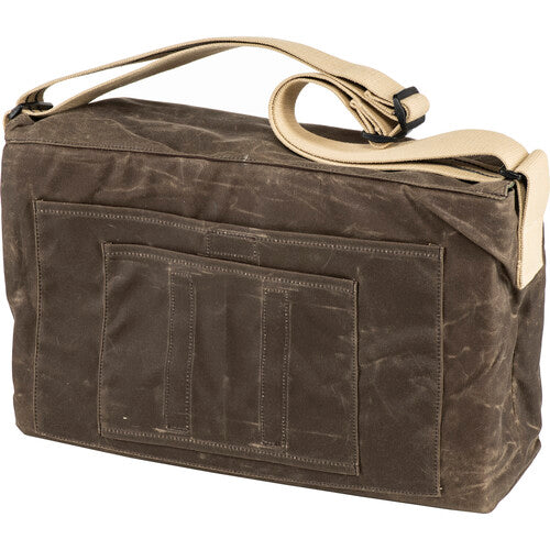 DOMKE Large Photo Courier Bag (Brown RuggedWear Waxed Canvas)