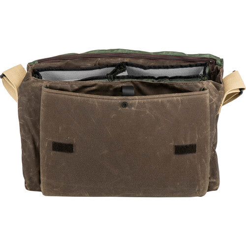 DOMKE Large Photo Courier Bag (Brown RuggedWear Waxed Canvas)