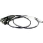 Steadicam 12 Volt Power Cable, 3-pin Lemo (0B) to Female XLR