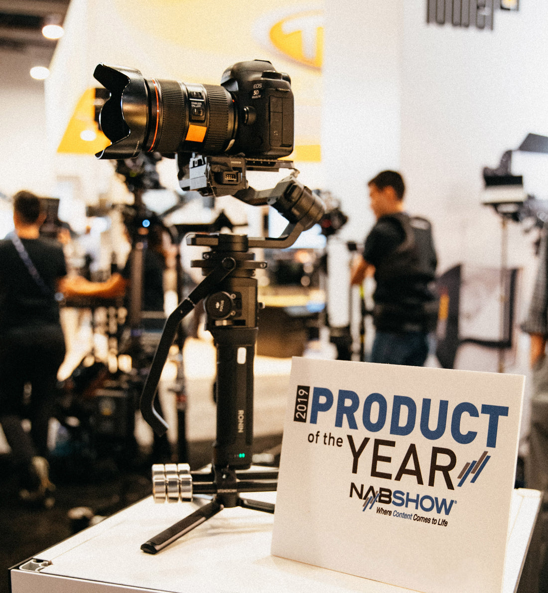 Die neue Steadicam Steadimate-S der Tiffen Company gewinnt 2019 NAB Show Product of the Year