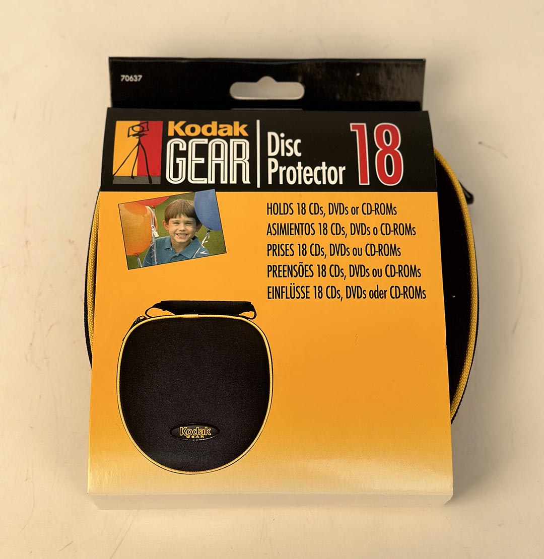 KODAK COMPACT DISC PROTECTOR CASE