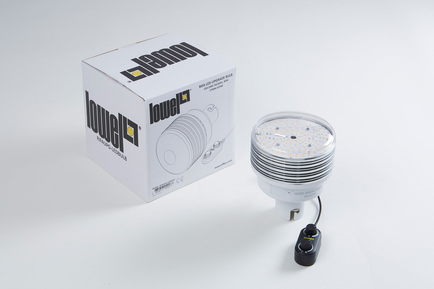 Lowel Lighting | Rifa LED Bulb & Diffuser Kit