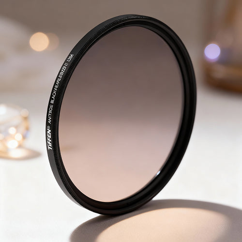 New Tiffen 82mm Black Glimmerglass Filter (1/8 Density) - Adds Low New Tiffen 82mm Black Glimmerglass Filter (1/8 Density) - Adds Low