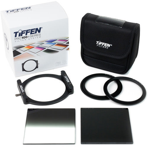 Pro100 with Solid & Soft-Edge Grad Starter Filter Kit - The Tiffen Company