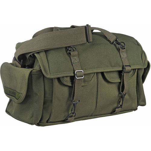 Domke F-7 Double AF Camera Bag, Canvas, BLACK.