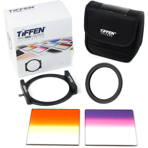 Pro100 Skyline Filter Kit with 4 x 4" Graduated Sunset and Graduated Twilight Filters