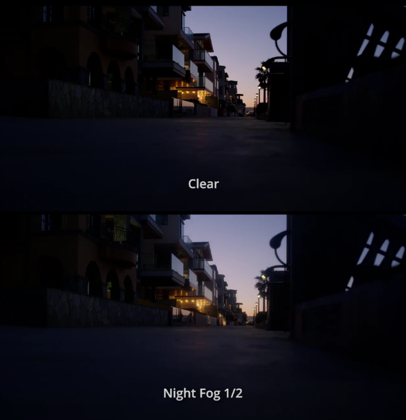 Night Fog Filters