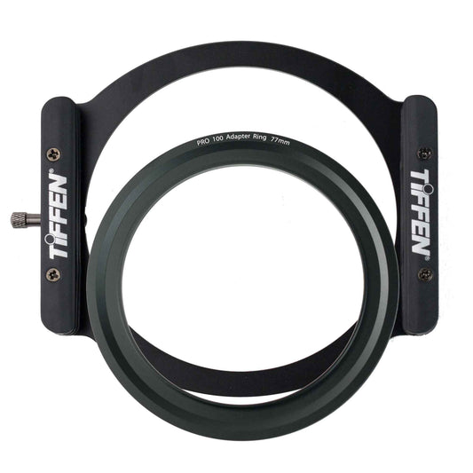 Porte-filtre pour caméra avec bague d'adaptation de la série Tiffen Pro100