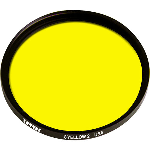 Yellow Filter Color Yellow 2 #8 Screw-In Filter for Black & White - 498Y2 – The Tiffen Company