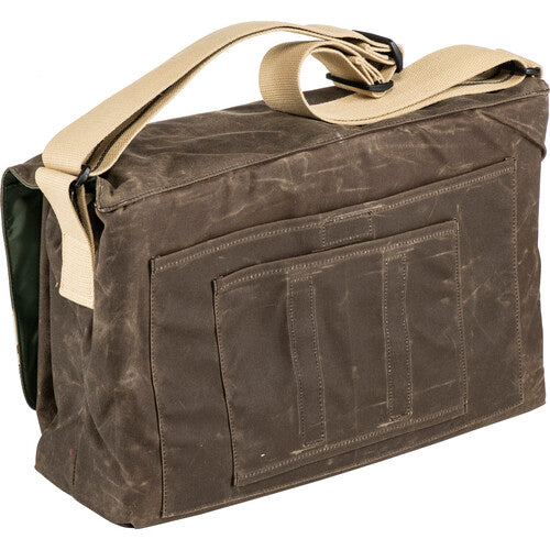 DOMKE Large Photo Courier Bag (Brown RuggedWear Waxed Canvas